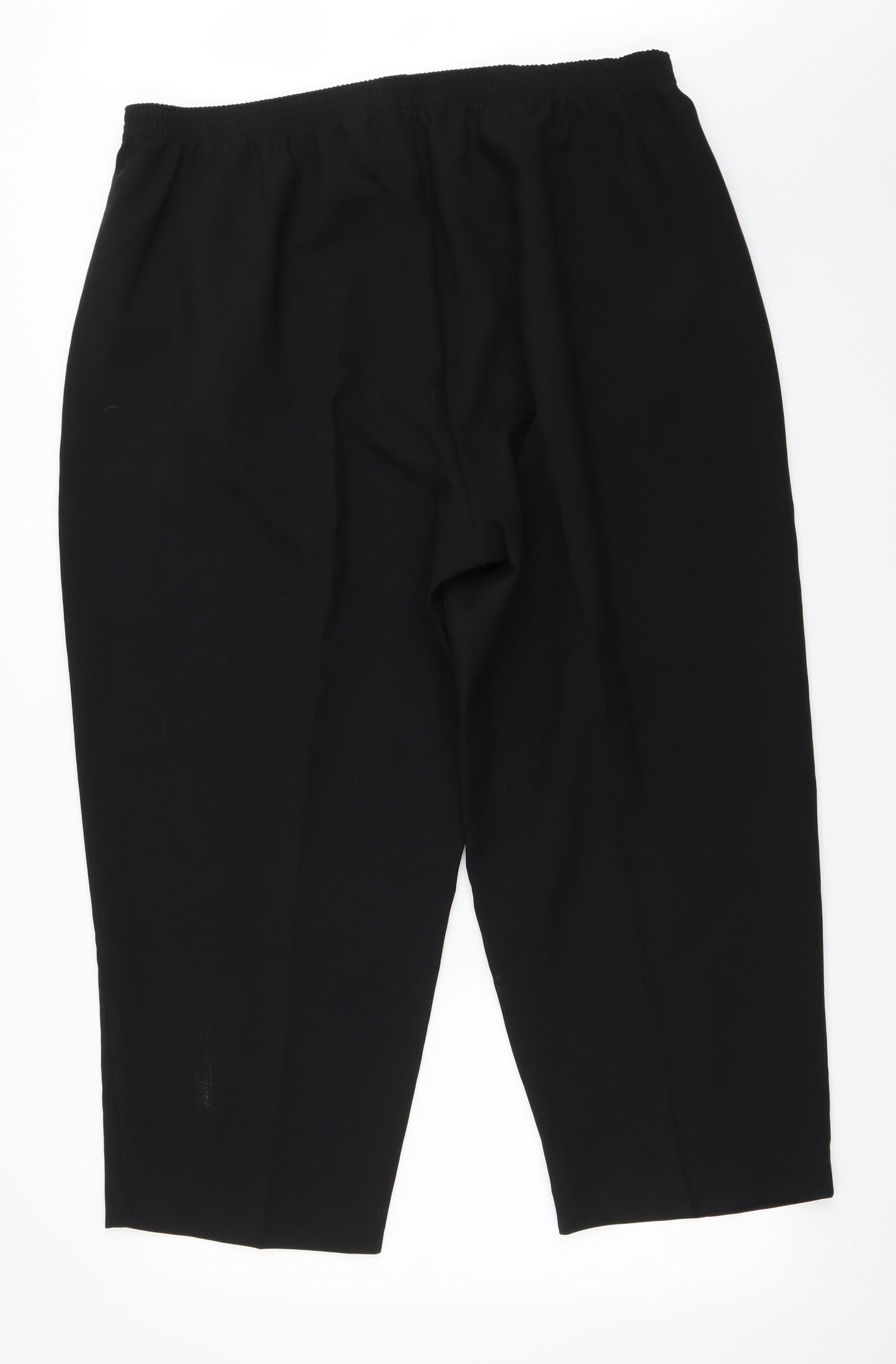 Womens UK Size 24 BM Regular Fit  Black Trousers