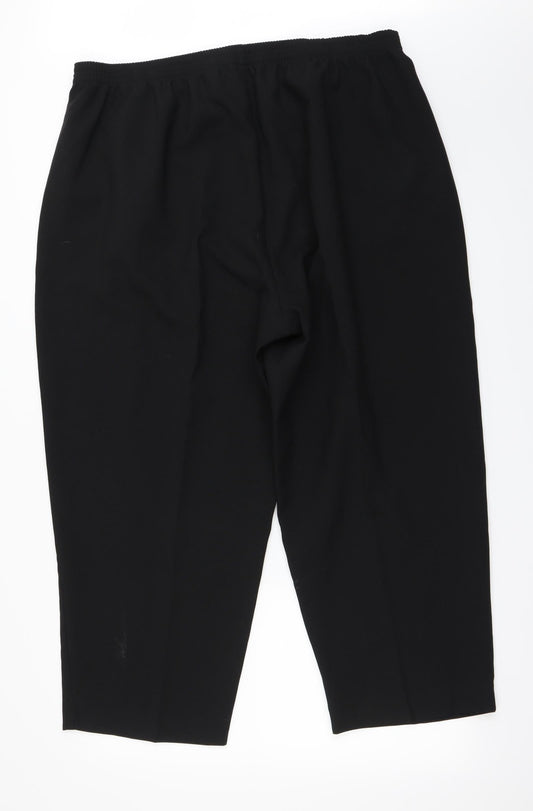 BM Womens Black   Trousers  Size 24 L24 in
