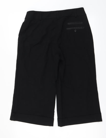 Womens UK Size 12 Marks and Spencer Regular Fit  Black Trousers