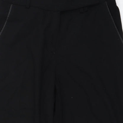 Womens UK Size 12 Marks and Spencer Regular Fit  Black Trousers