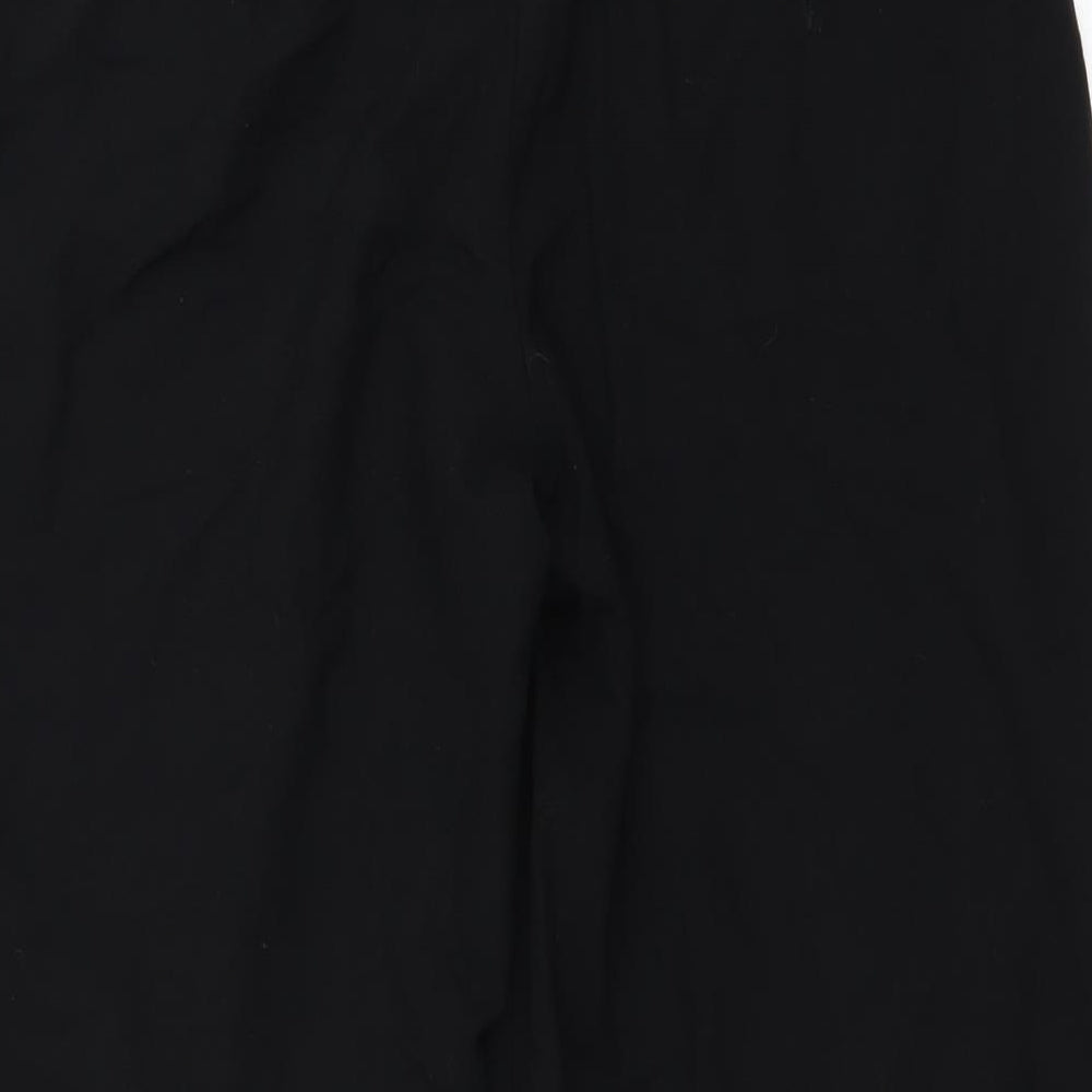 Womens UK Size 12 Marks and Spencer Regular Fit  Black Trousers