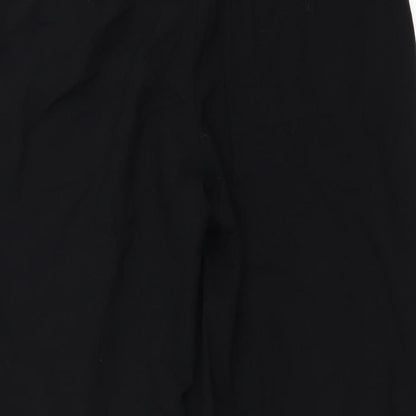Womens UK Size 12 Marks and Spencer Regular Fit  Black Trousers
