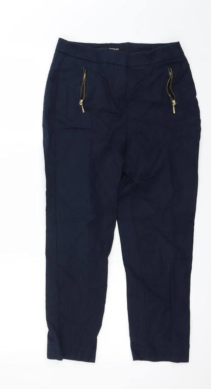 Autograph Womens Blue   Trousers  Size 8 L22 in
