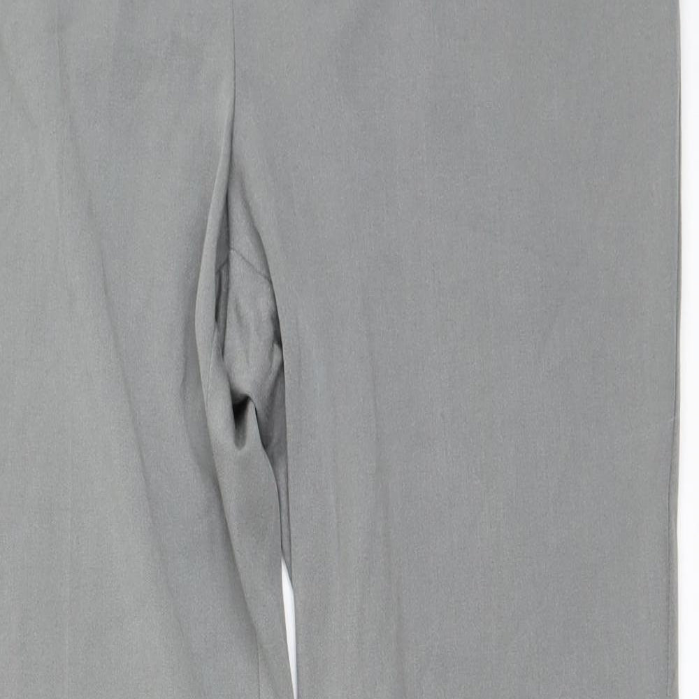 Womens UK Size 12 Marks and Spencer Regular Fit  Grey Trousers
