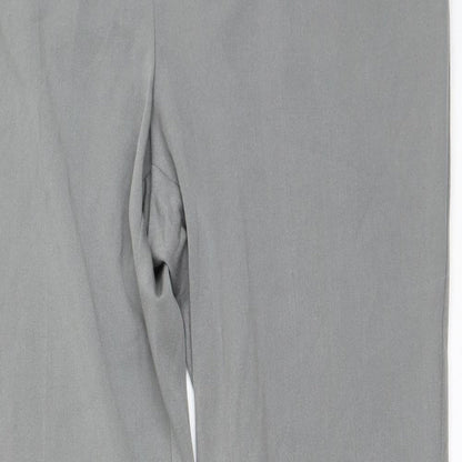 Womens UK Size 12 Marks and Spencer Regular Fit  Grey Trousers