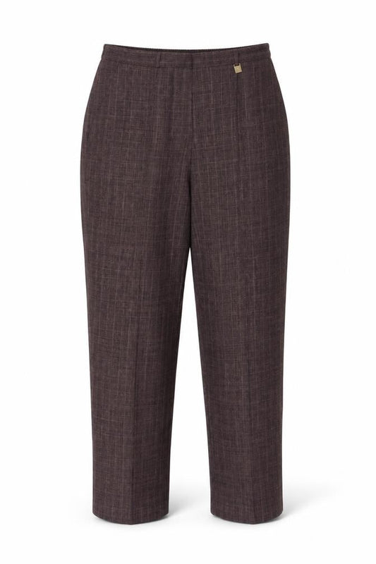 Womens UK Size 14 BM Regular Fit  Purple Trousers