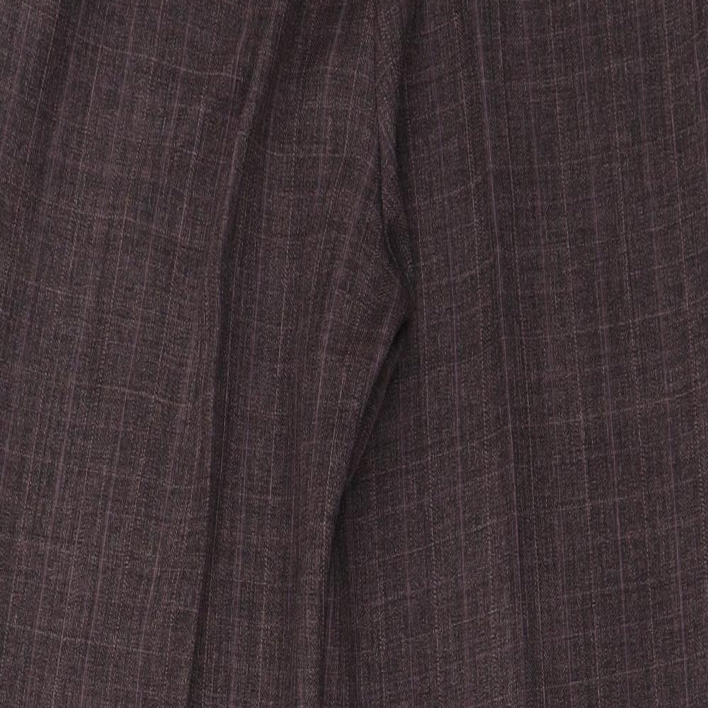 BM Womens Purple   Trousers  Size 14 L23 in
