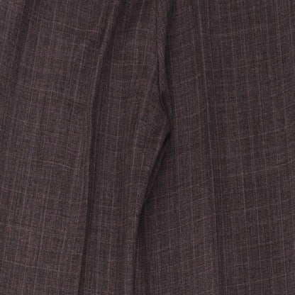 BM Womens Purple   Trousers  Size 14 L23 in