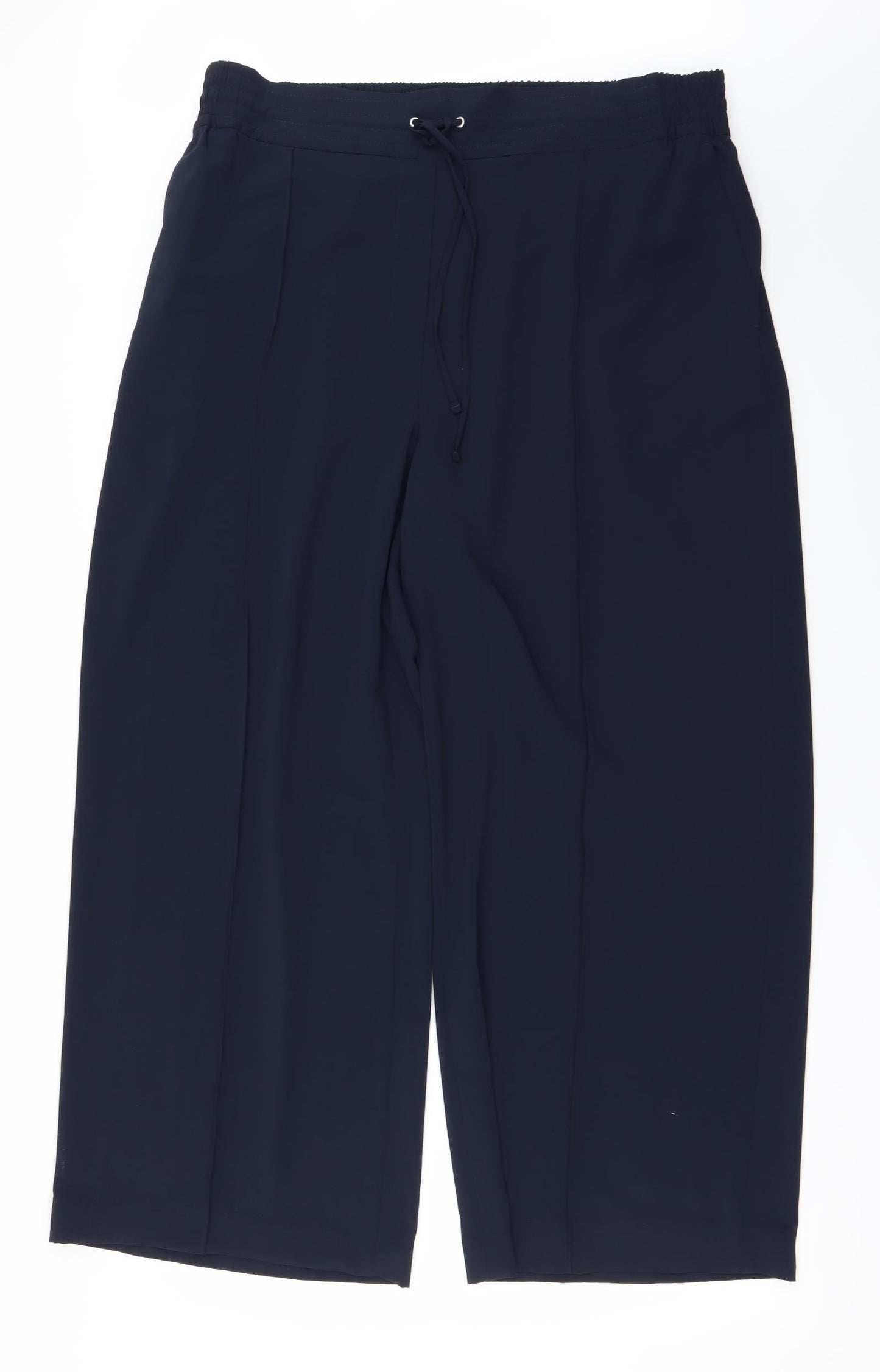 Womens UK Size 34 Marks and Spencer Regular Fit  Blue Trousers
