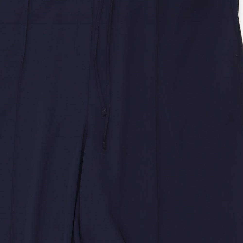 Womens UK Size 34 Marks and Spencer Regular Fit  Blue Trousers