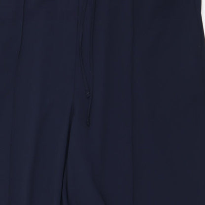 Womens UK Size 34 Marks and Spencer Regular Fit  Blue Trousers