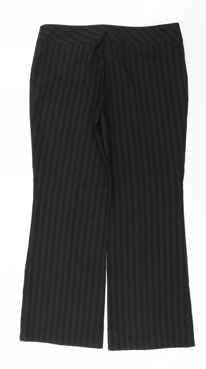 New Look Womens Black   Trousers  Size 14 L27 in