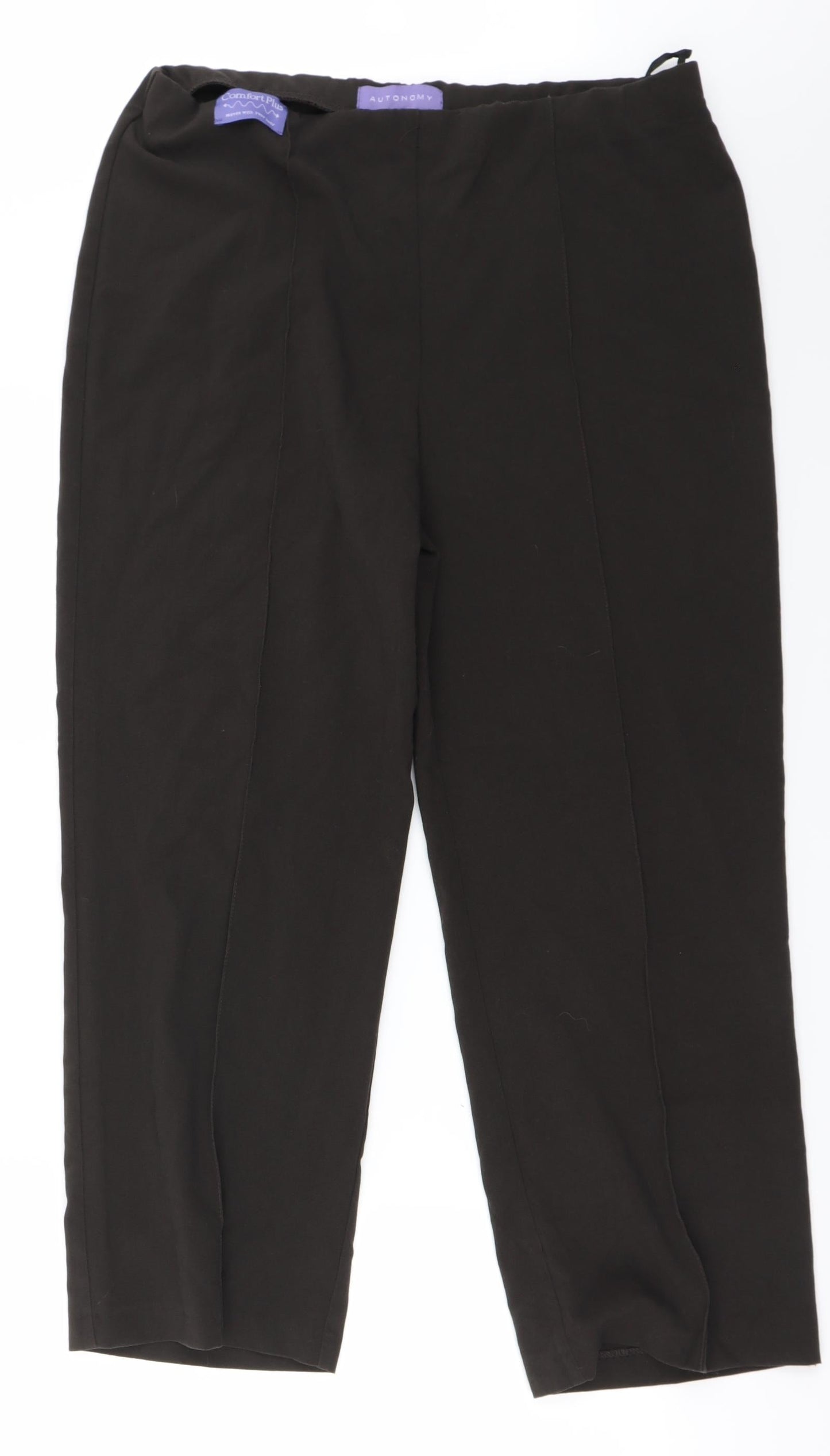 Autonomy Womens Brown   Trousers  Size 14 L21 in