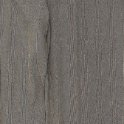 Womens UK Size 14 NEXT Regular Fit  Brown Trousers