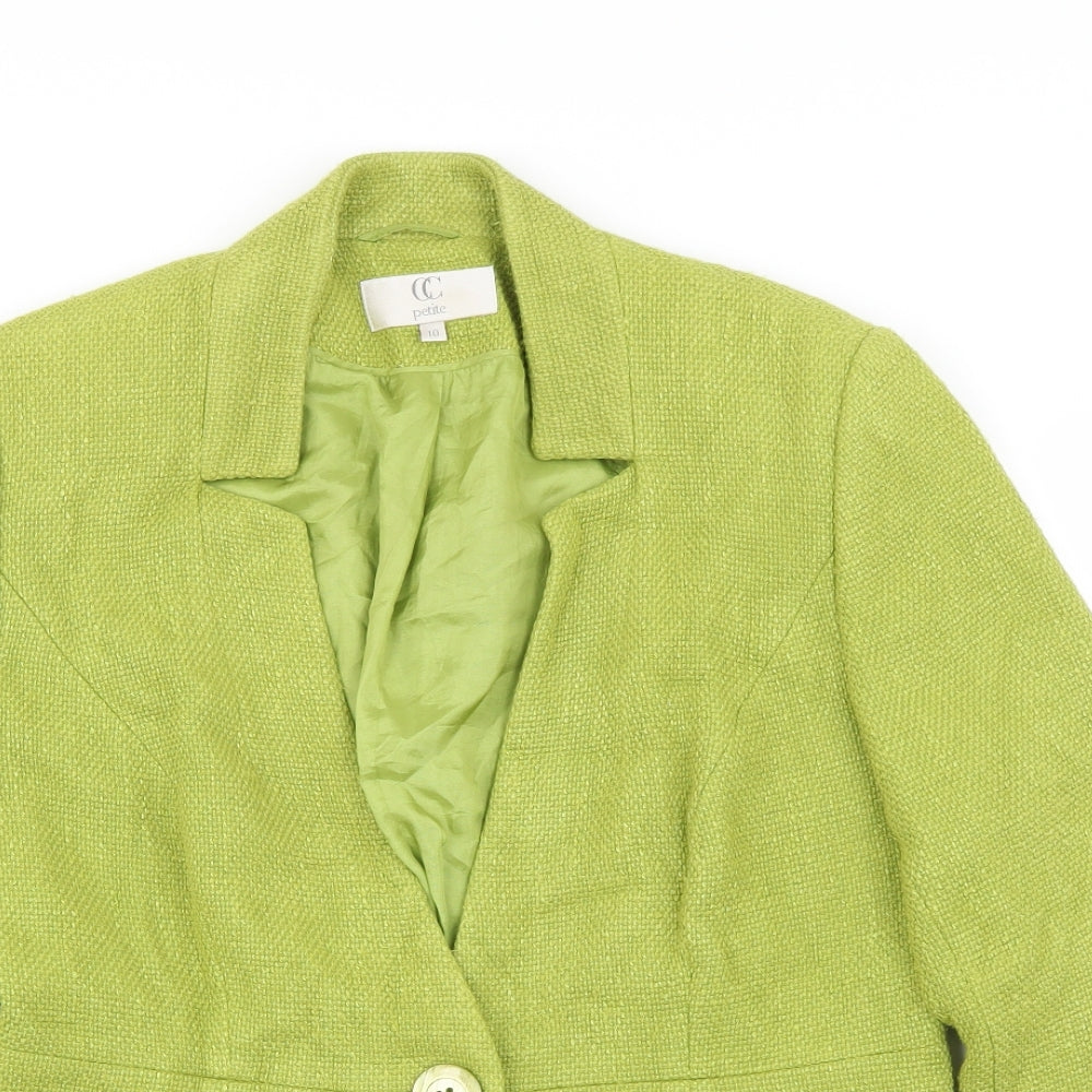 Womens UK Size 10 Country Casuals Green Jacket