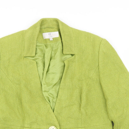 Womens UK Size 10 Country Casuals Green Jacket