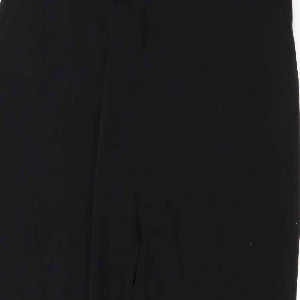 Womens UK Size 14 anna rose Regular Fit  Black Trousers