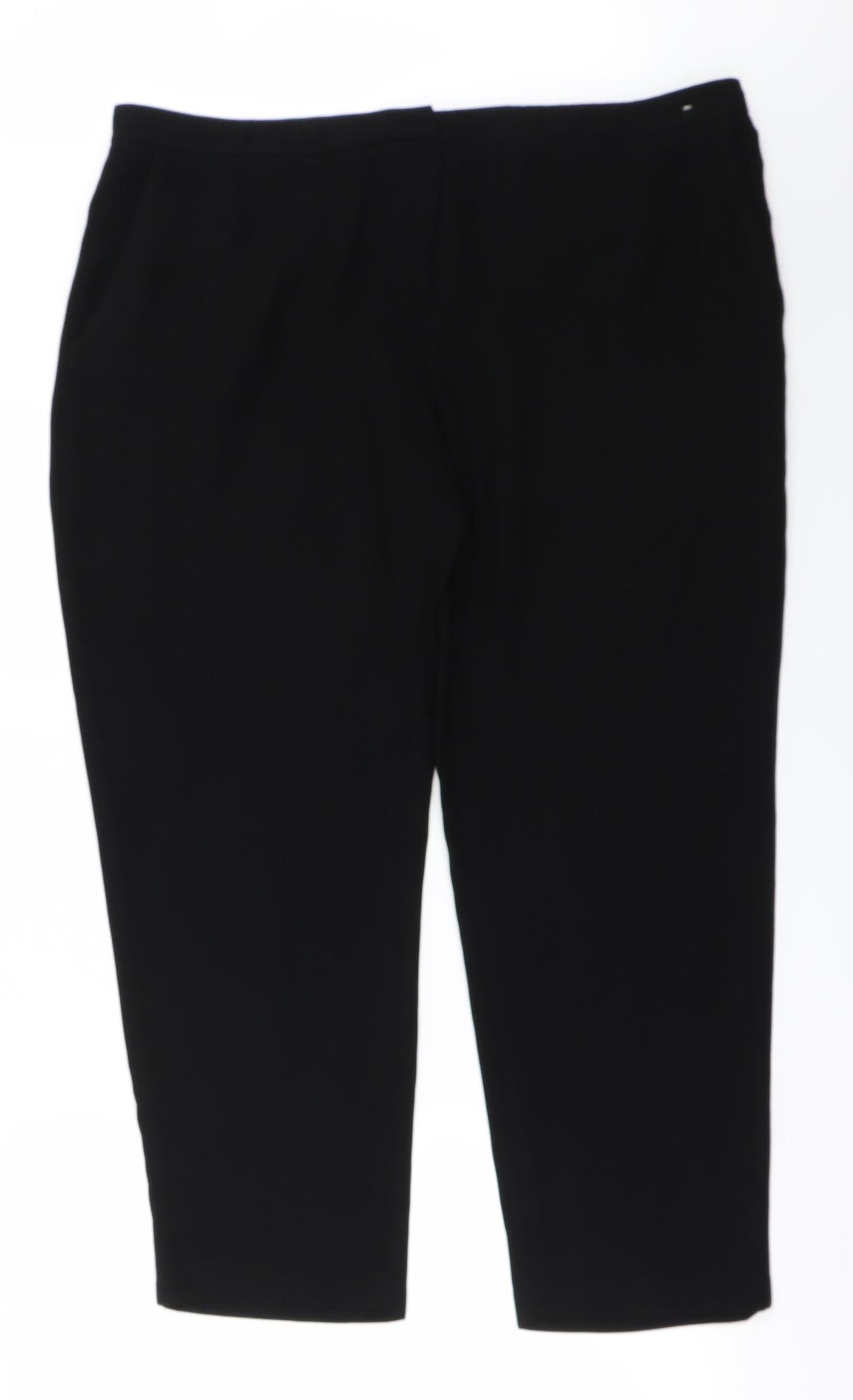 Womens UK Size 16 NEXT Regular Fit  Black Trousers