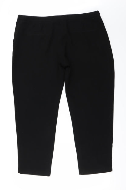 Womens UK Size 16 NEXT Regular Fit  Black Trousers