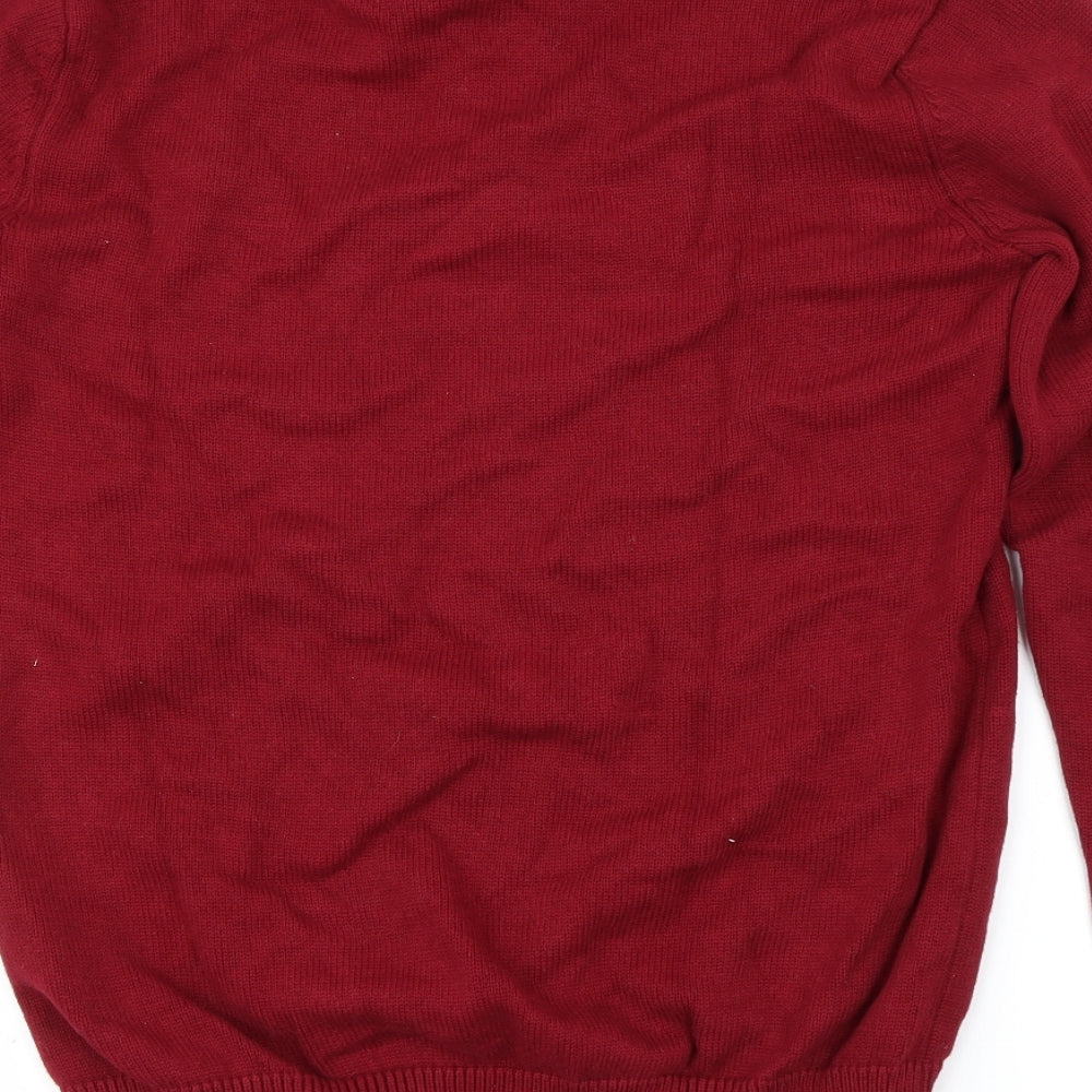 Angelo Litrico Mens Purple   Pullover Jumper Size S