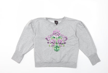 CHORUS Womens Grey   Pullover Sweatshirt Size XS