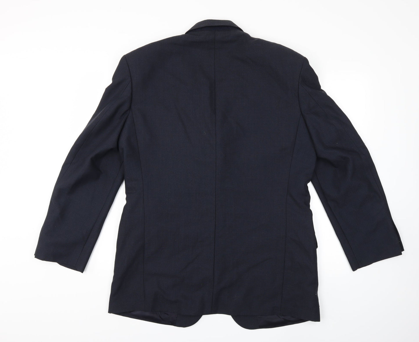 Mens UK Size 42 Marks and Spencer Regular Blue Suit Jacket