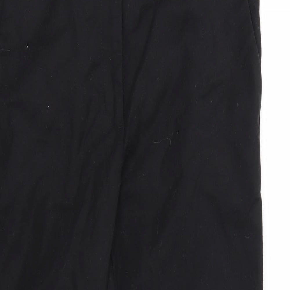 Womens UK Size 12 Marks and Spencer Regular Fit  Black Trousers