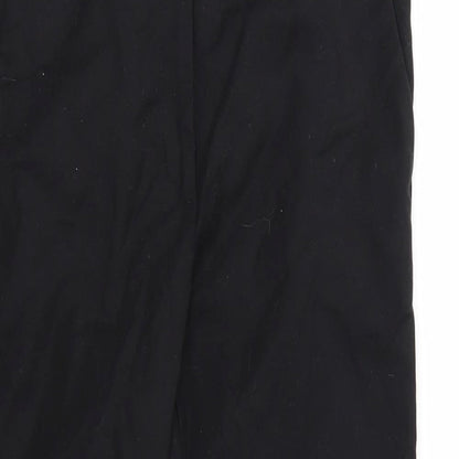 Womens UK Size 12 Marks and Spencer Regular Fit  Black Trousers