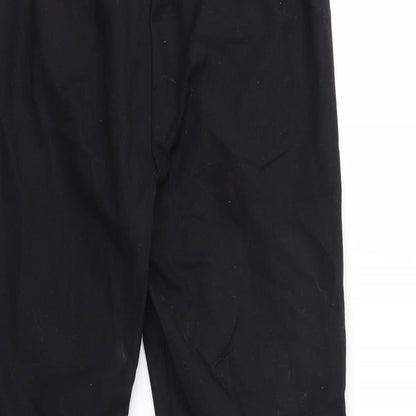 Womens UK Size 12 Marks and Spencer Regular Fit  Black Trousers