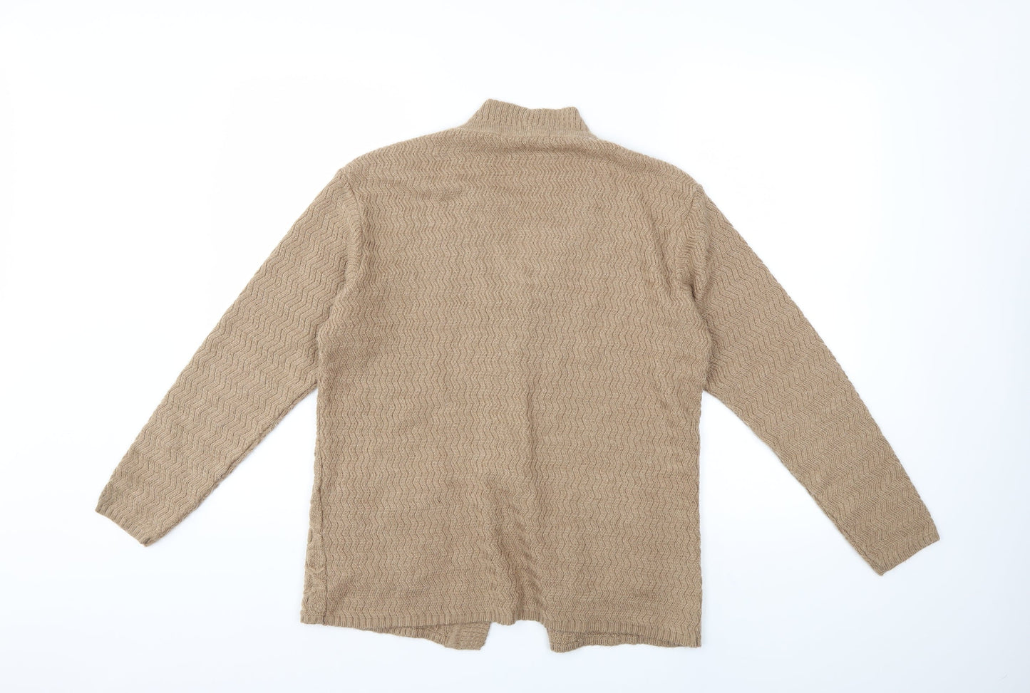 love live Womens Brown  Knit Cardigan Jumper Size XL
