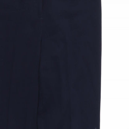 Marks and Spencer Womens Blue   Trousers  Size 8 L31 in