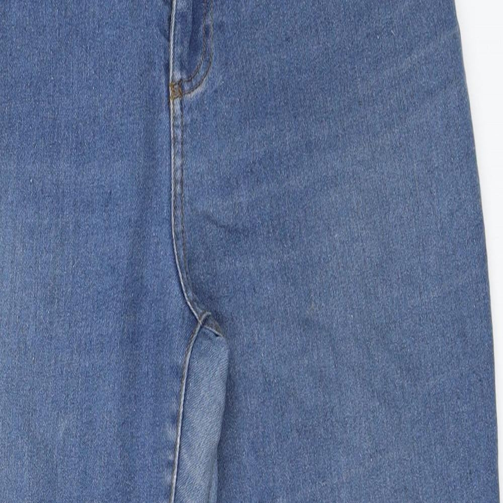 Womens UK Size 30 in Preworn Regular Fit Straight Blue Jeans