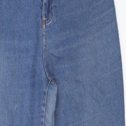 Womens UK Size 30 in Preworn Regular Fit Straight Blue Jeans