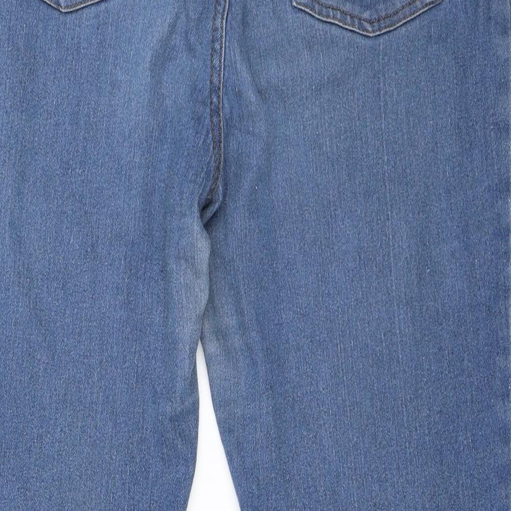Womens UK Size 30 in Preworn Regular Fit Straight Blue Jeans