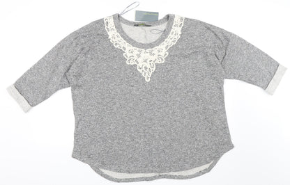 Mothercare Womens Grey   Shrug Jumper Size 16