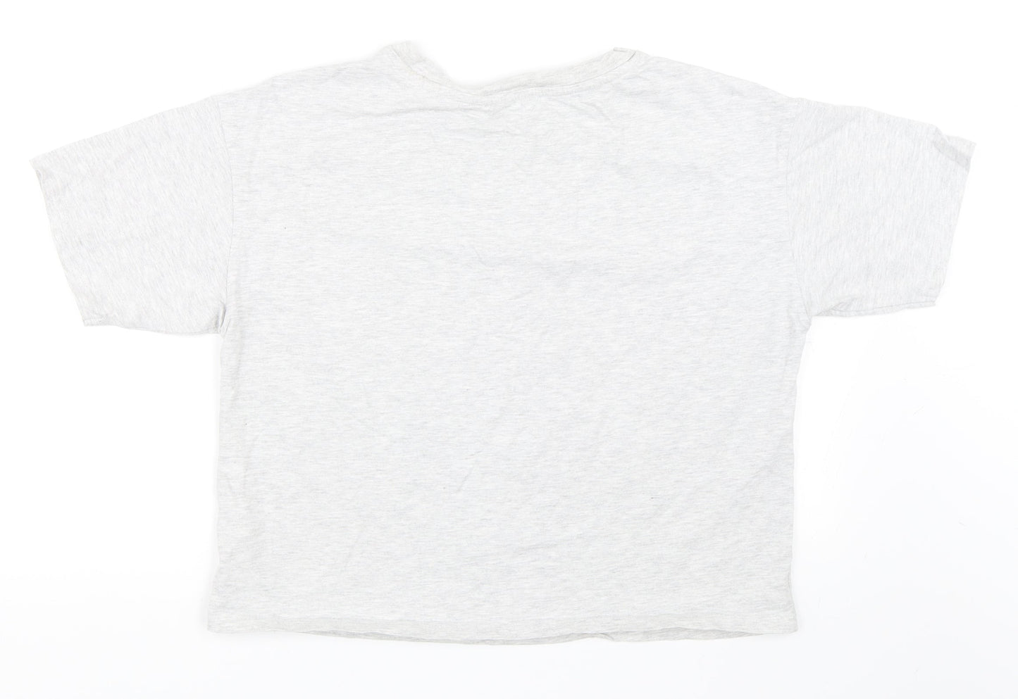 alcott Womens Grey   Basic T-Shirt Size L