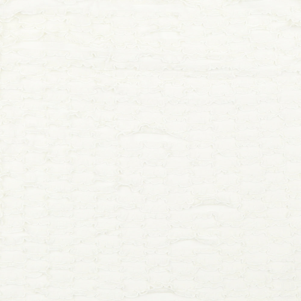 Womens UK Size M Preworn Ivory Basic T-Shirt