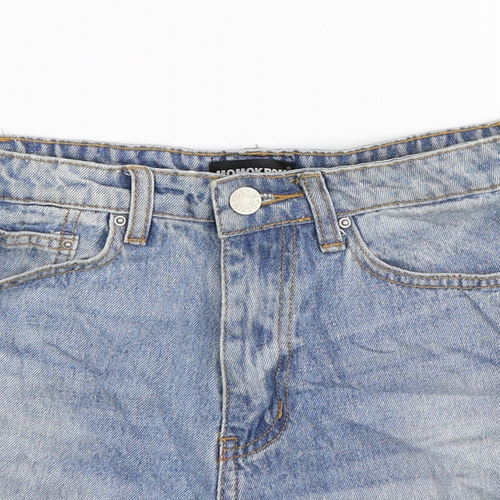 Womens UK Size 8 Momokrom Regular Fit Hot Pants Shorts