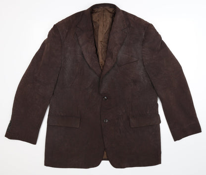 Mens UK Size 42 Marks and Spencer Regular Brown Suit Jacket