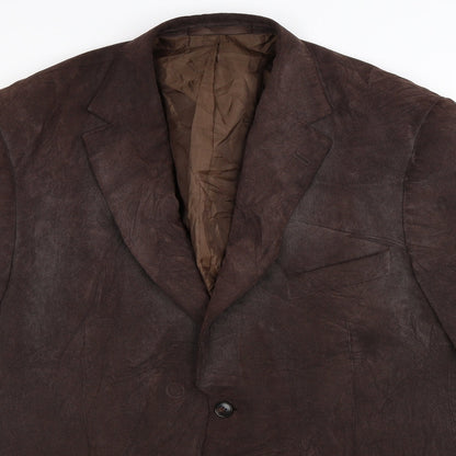 Mens UK Size 42 Marks and Spencer Regular Brown Suit Jacket