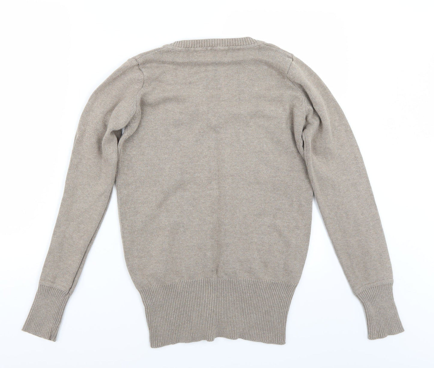 Zara Mens Brown   Pullover Jumper Size L