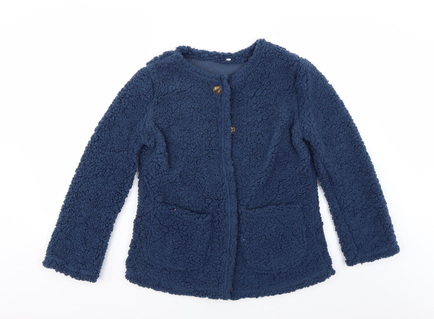 Preworn Womens Blue   Cardigan Jumper Size L