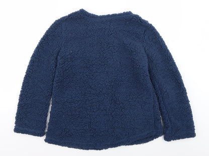 Preworn Womens Blue   Cardigan Jumper Size L