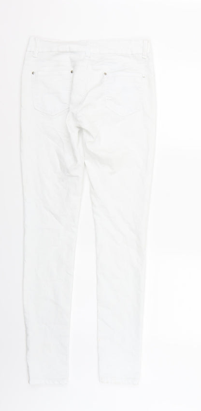 Hello Sunshine Womens White   Straight Jeans Size 12 L31 in