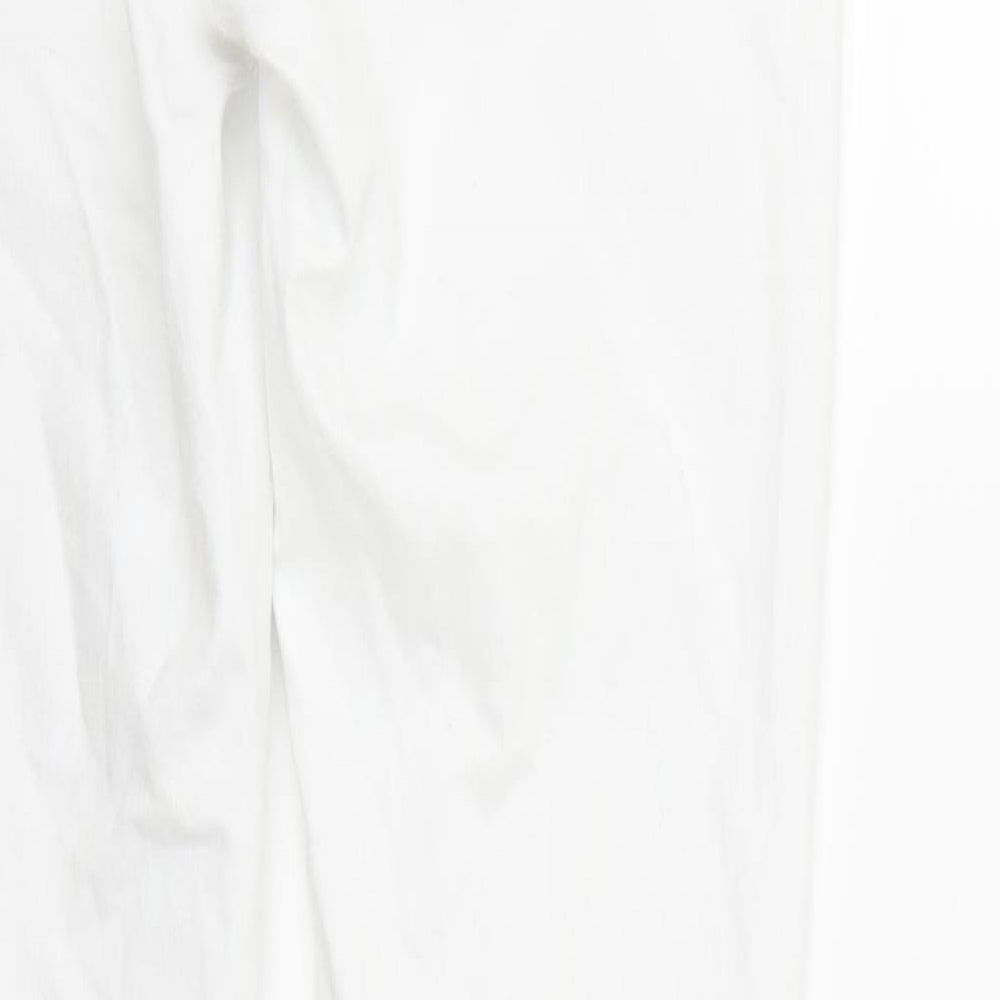 Hello Sunshine Womens White   Straight Jeans Size 12 L31 in