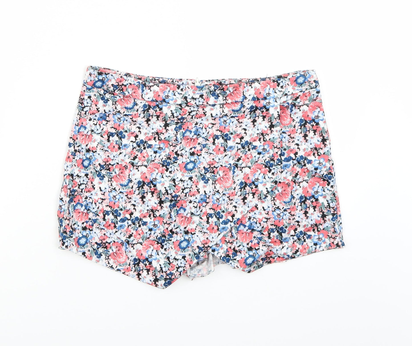 Newlook Womens Multicoloured Floral  Bermuda Shorts Size 10
