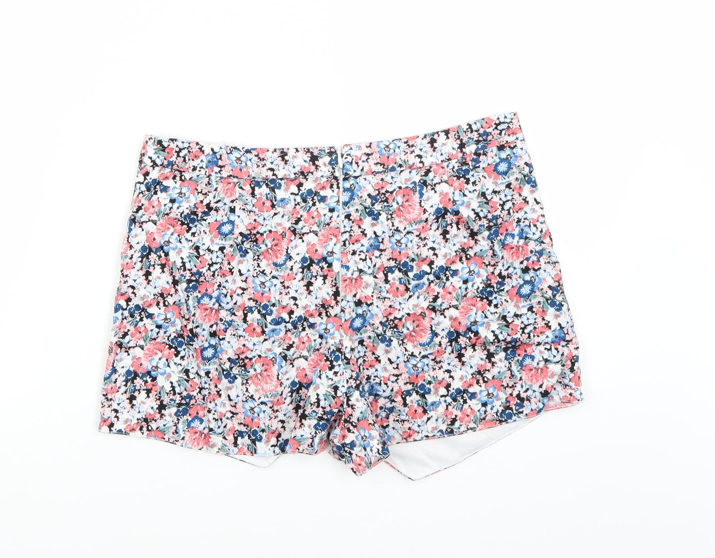 Newlook Womens Multicoloured Floral  Bermuda Shorts Size 10