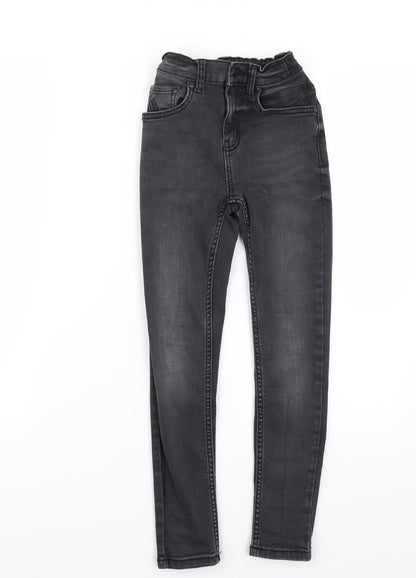 TU Girls Black   Skinny Jeans Size 8 Years