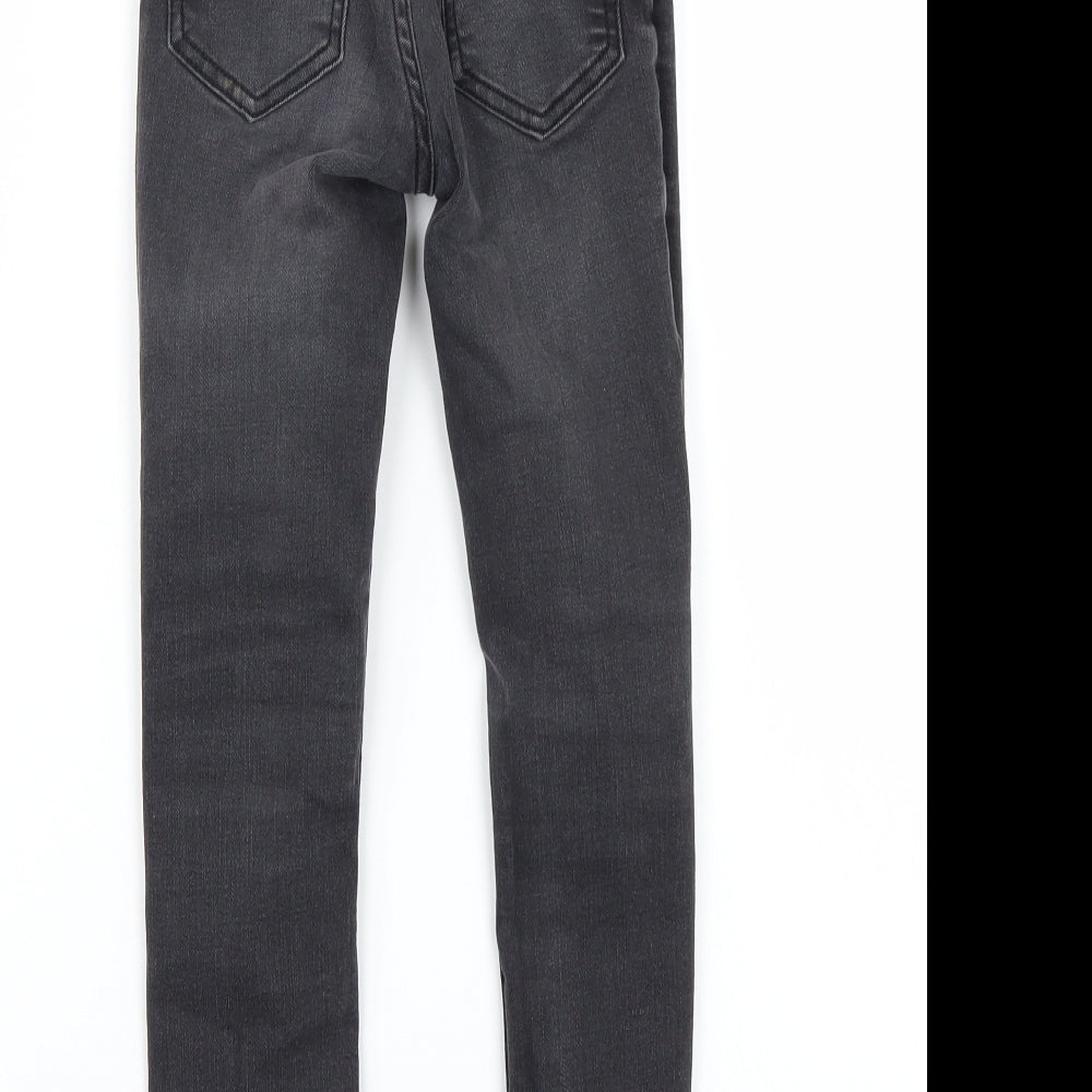 TU Girls Black   Skinny Jeans Size 8 Years