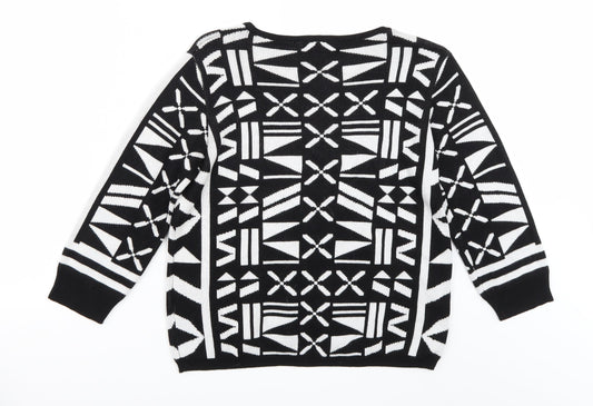 ESMARA Womens Black   Pullover Jumper Size 10